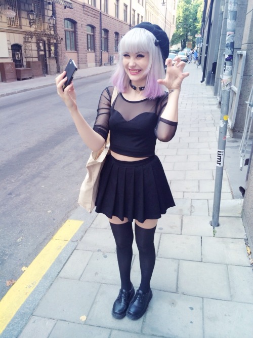 princesstrashcan:  mintxmint:  Min babydoll~  rawr! 