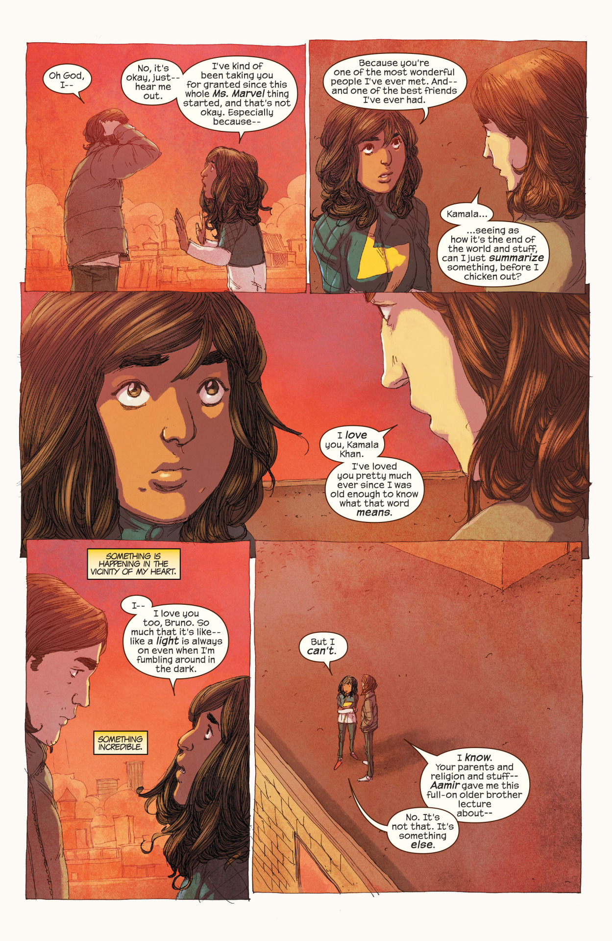 Ms. Marvel’s Last MomentsAnd she spent them with a friend.There are worse ways