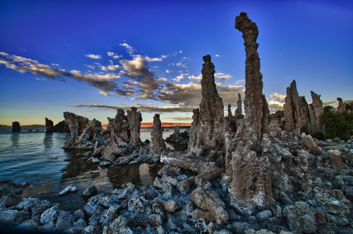 Mono Lake, California.Anyone who has visited or seen pictures of the Tufa structures at Mono Lake ha