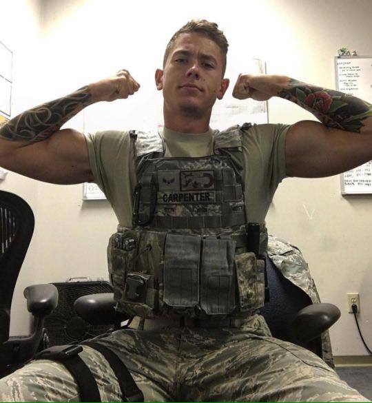bblatinbottom81:  armyboydanny: thebrofucker:    He’s such a tough guy in the pics
