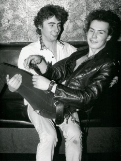 superseventies:  Sid Vicious and Glen Matlock