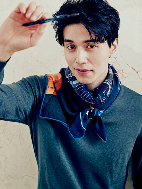 captainjoongki:lee dong wook for cosmopolitan korea - february 2019 issue 