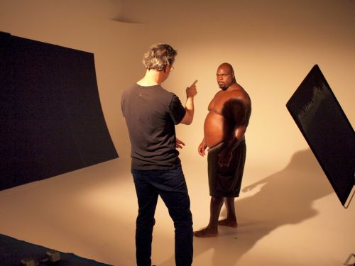 4blkbearschubsncubs: dangerously-ripe-fruit: fromBody Issue 2016: Vince Wilfork Behind the Scenes - 