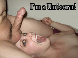 A unicorn !  so funny …http://mwisaw.tumblr.com/