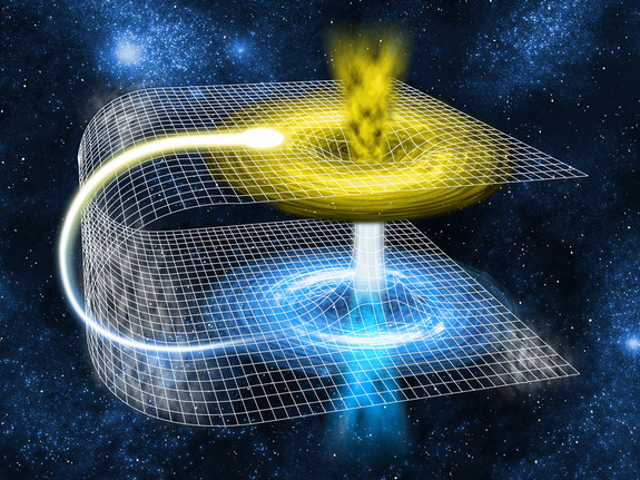 tubesock:  thenewenlightenmentage:  Skinny wormholes could send messages through