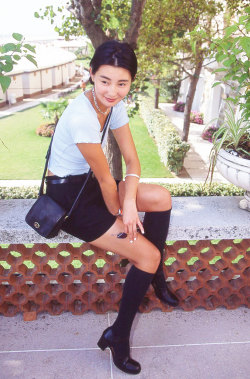 mabellonghetti:Maggie Cheung at the 1995 Venice Film Festival