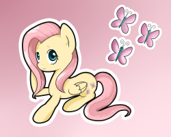 nairua:  Another pony pic ! Fluttershy seems