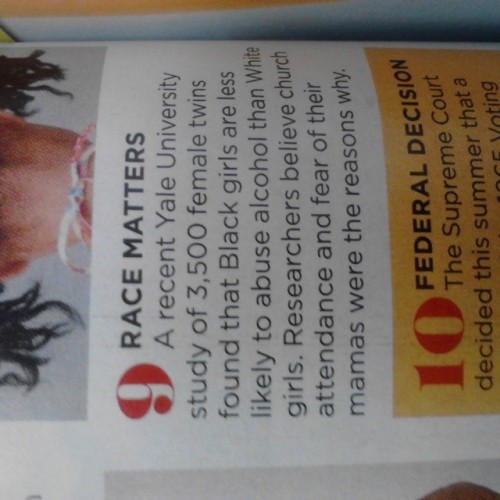 Uhm, dang straight! #african american#black #magazine #partying