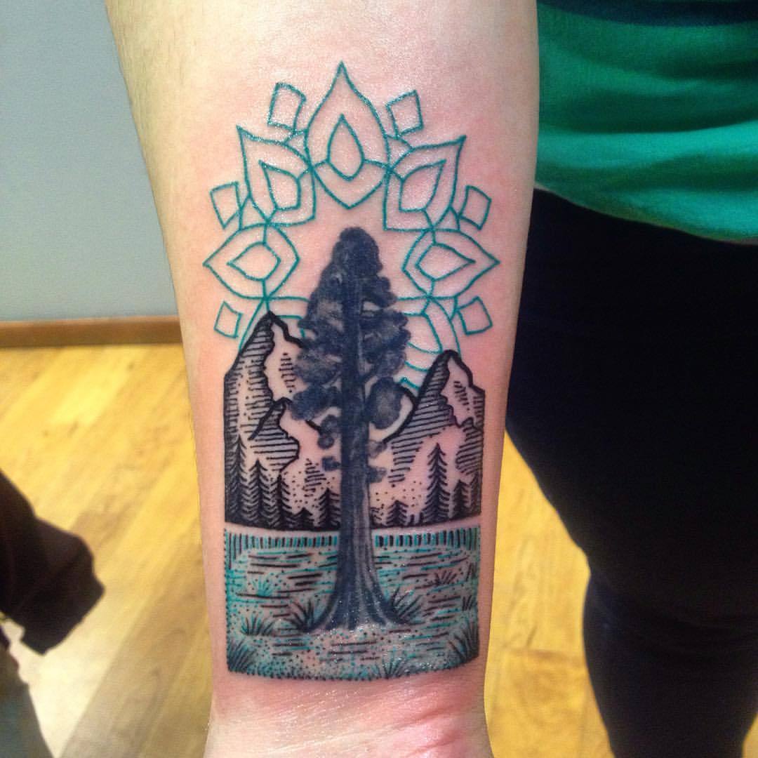 Need help designing my first tattoo family of redwood trees  Tattoo  contest  99designs