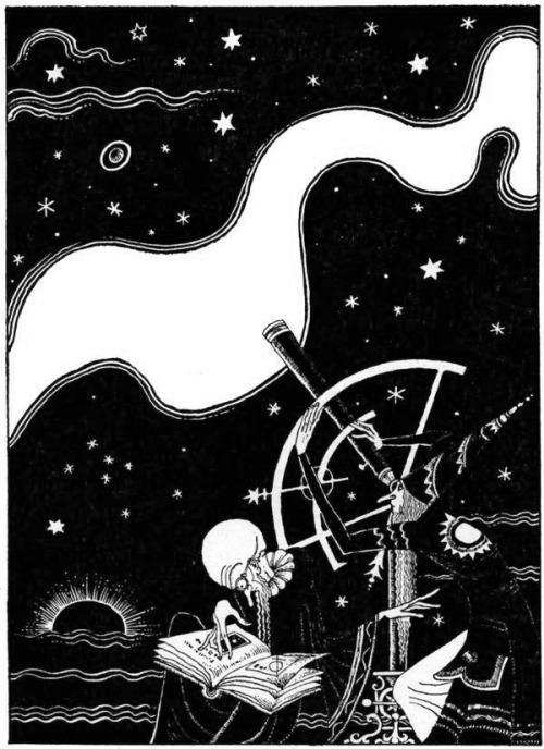 “The Stargazer Looked and Looked”, from Red Magic by Kay Nielsen (1930)