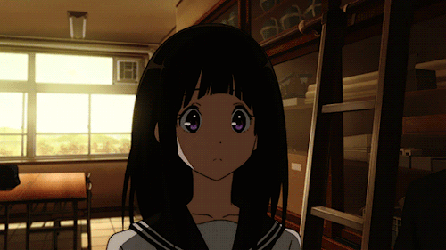 my gifs hyouka | Tumblr
