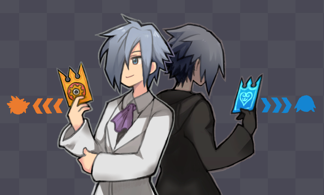 shima88: Anyway here’s my bbys,  because KH3 new trailer hyped me up! I figured