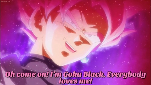 zealouslyzamasu: Zamasu trying to explain his role on my blog but Black is trying to get more admire