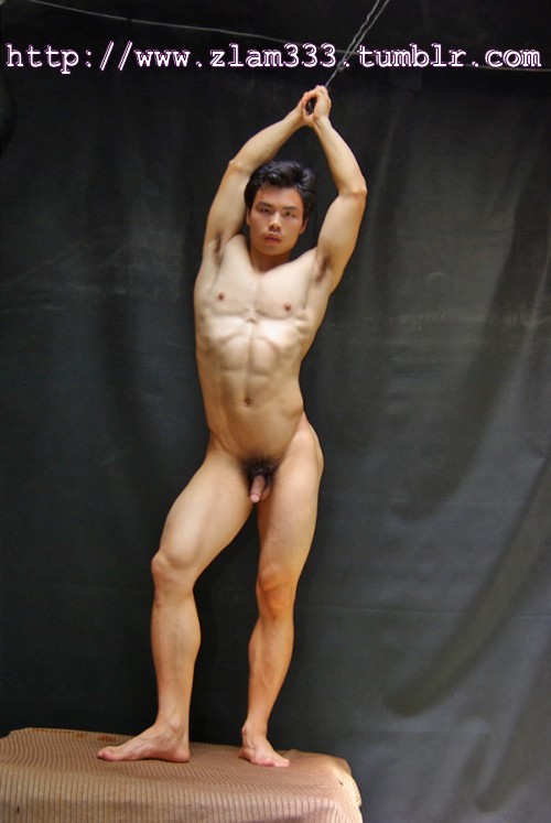 Porn photo zlam333:  Chinese naked muscle.