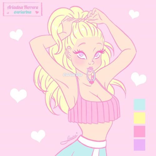 Ponytail A #WIP from an unfinished project.  I might work on it again someday&hellip;  w