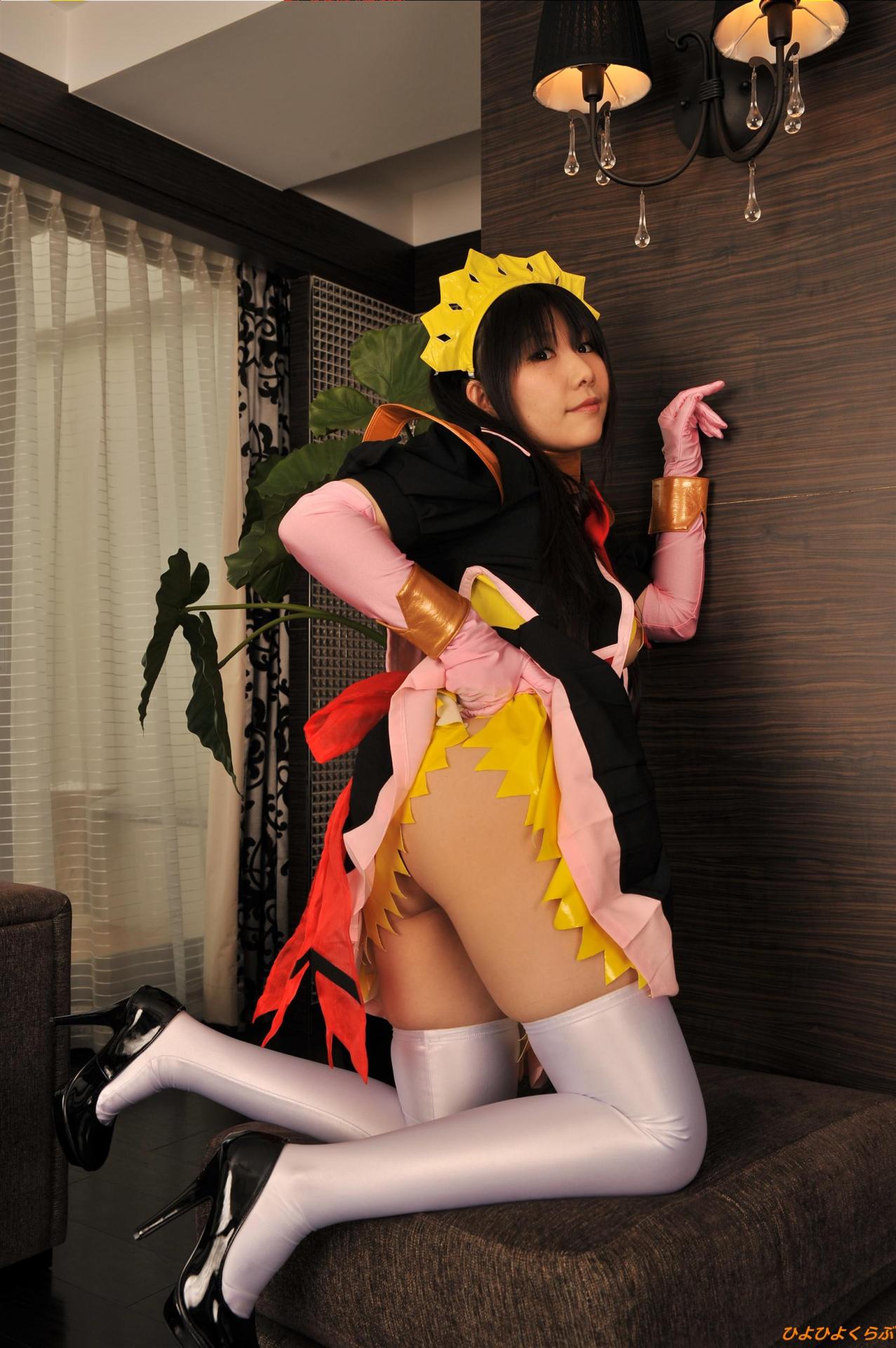 Cosplay Girl Hiyo Nishizuku (Mahou Senshi Sweet Knights Outfit) 1-4