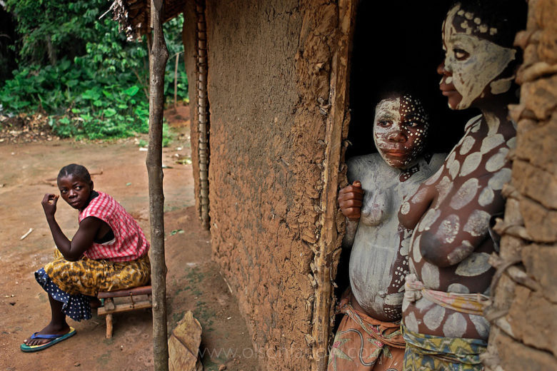 Via Olson and FarlowGirl Pygmies Hide From Whipping in Salate Village | Ituri ForestThe