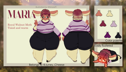 My GF Adores Moths So Much That She Has Two Moth Sonas, And Being Her Artsy Fartsy BF, I Get To Do All