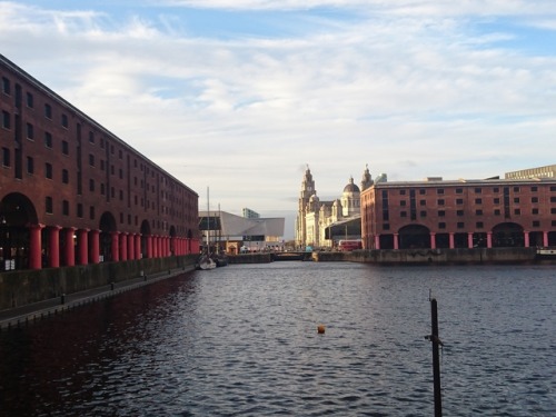 This evening. Albert Dock, Liverpool.