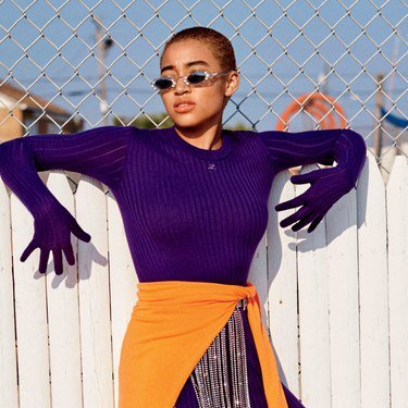 sinnamonscouture:  Amandla Stenberg Glows for Teen Vogue