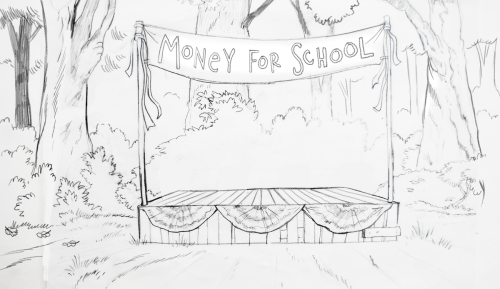 OTGW Chapter Three: School Band Stage Background Layout - Jim Smith BG Clean Up - Nick Cross BG Colo