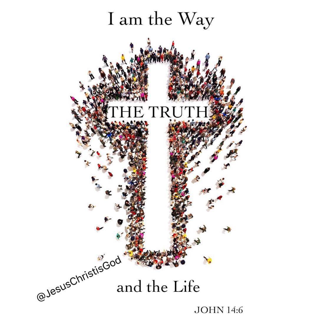 Jesus answered, “I am the way and the truth and the life. No one comes to the Father except through me.
John 14:6
https://www.instagram.com/p/Bu_XqR8jIpN/?utm_source=ig_tumblr_share&igshid=10vindlo8oxf6