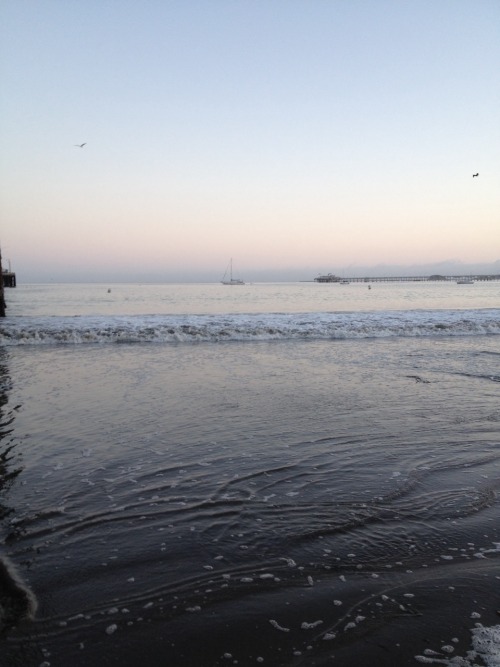 Today was my last day of school ever and today I also put my feet in the Pacific Ocean.