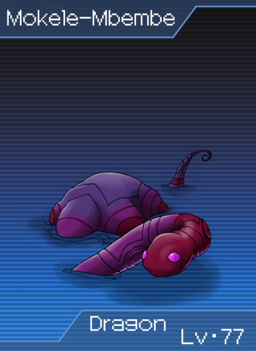04 Of 05 - Modern Compendium: Kishin Family, Part 5 - Dragon Mokele-Mbembe