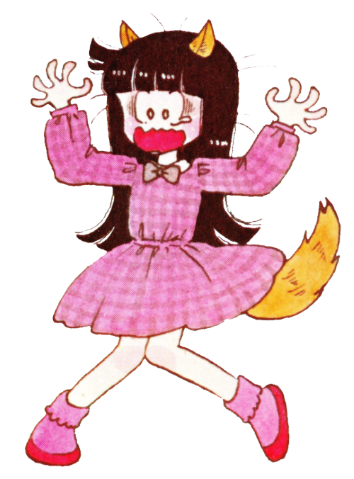 etoranze:i made this picture of ranze transparent! for all your half-vampire half-werewolf girl need