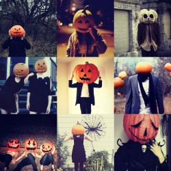 somethingstirringonhalloween: Pumpkin Head