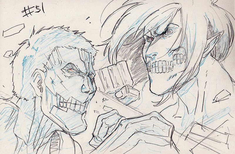 Shingeki No Kyojin / Attack On Titan News — New Illustration by SnK  Animator Minowa Aiko WIT