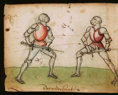 Jörg Wilhalm, Fechtbuch, Fencing book, 1520. Including blood & deathblow. Ink drawing. Oettingen