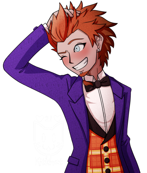 kitkhat-art:10th Anniversary Outfit Leon~Plus bonus sprite edit~