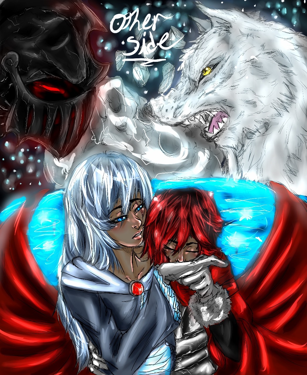 Here&rsquo;s another cover piece for rwby-rose fanfic Other Side. Its absolutely