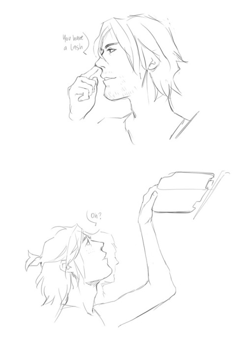 kaciart:  Follow from last nights (This made me smile so much as i drew it - I hope it does the same for you guys)CourtneyI really loved that pic with older promptis and noctis was the one proposing. So more embarrassing an older prompto with romantic