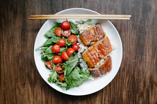  Unagi with Brown Rice and SaladJuly 26, 2014 7:31PM 