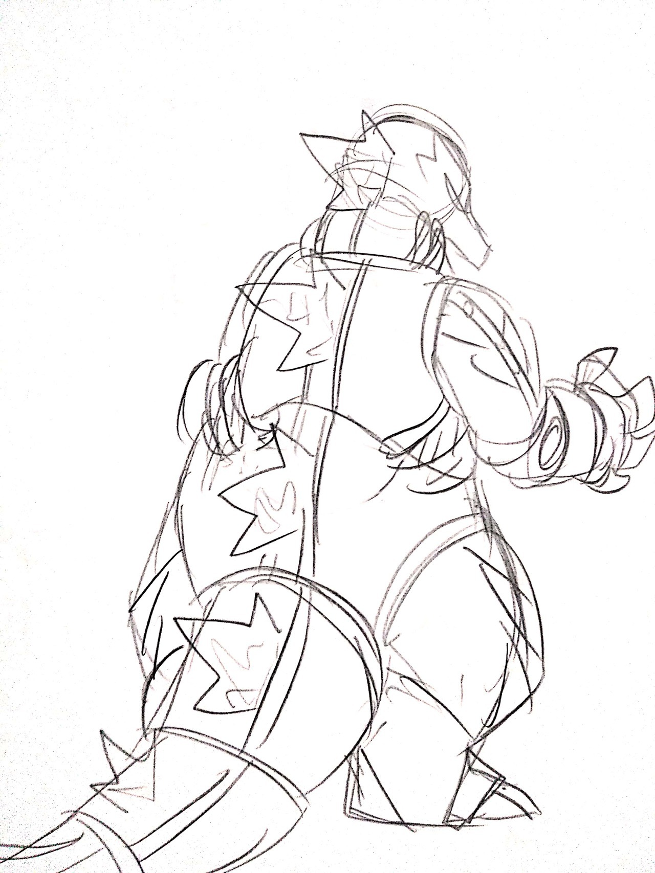 scribblehooves:  The actual mechs!!! I can’t draw robots but these were fun!