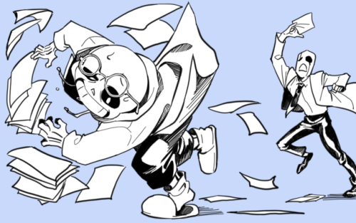 parknewna:  I really enjoy drawing sans and gaster!