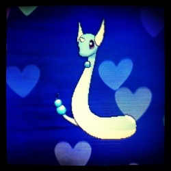 She&rsquo;s so beautiful #instafollow #instalike #Instagay #gay #pokemon #x #y #dragonair #blue #dragon #gaymer