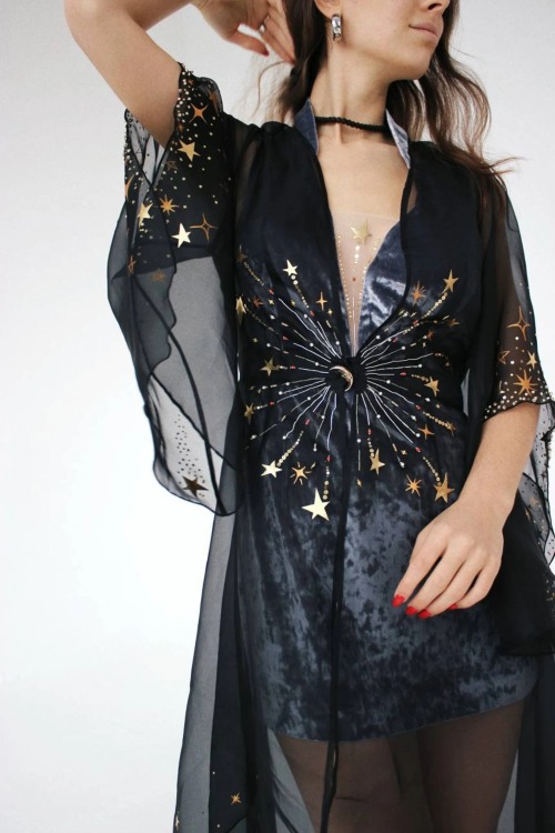 sosuperawesome: Moon Dress // Glitter Soup on Etsy