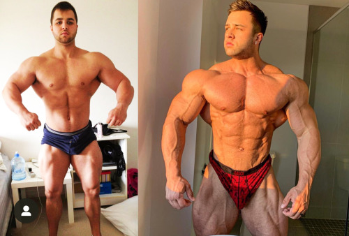 muscleobsessive: Regan’s Before/ After 4-year transformation. It was pretty funny this year wa