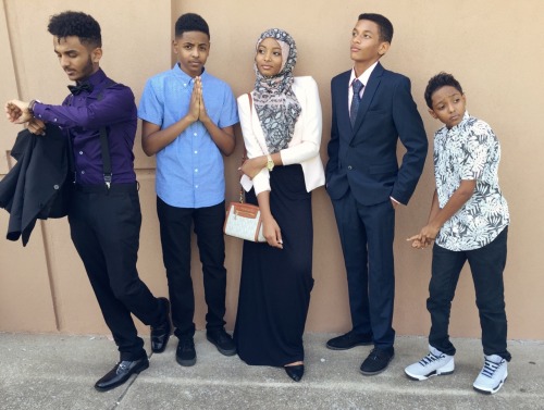 s-xix:niqabisinparis:sudaniqueens:Eid with my boys LITMashallah x 1000