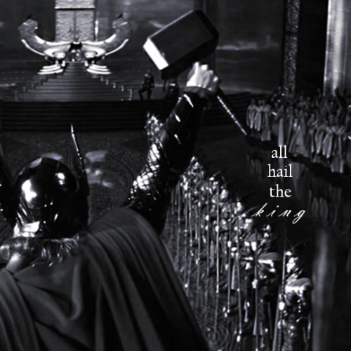 bishpknifetrick:all hail the king whose castle’s falling down.