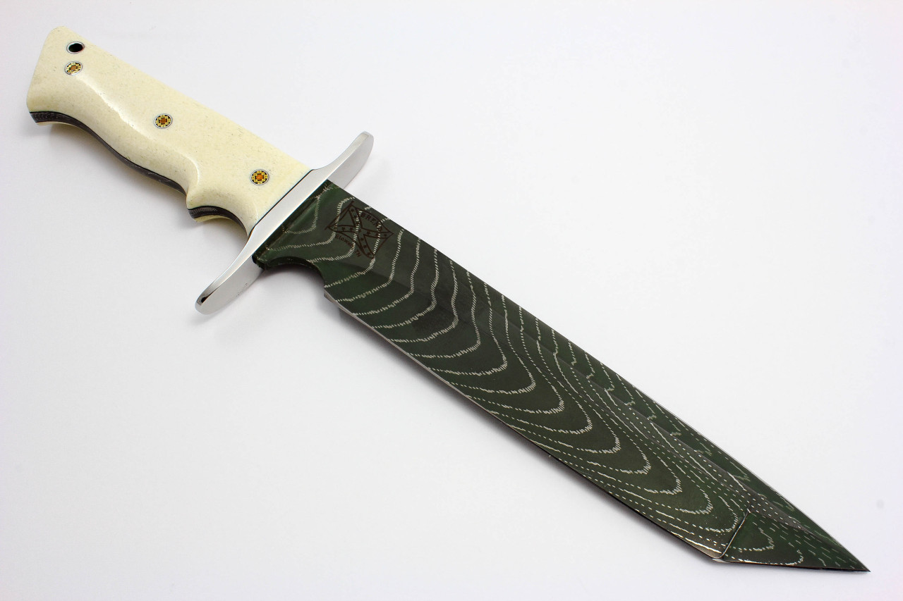 gunrunnerhell:  Walter Brend - Model 2 Tanto Damascus