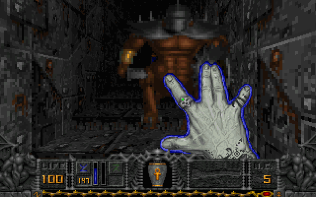 dos-ist-gut:  Hexen: Beyond Heretic (Raven Software Corporation, 1995) Like Heretic