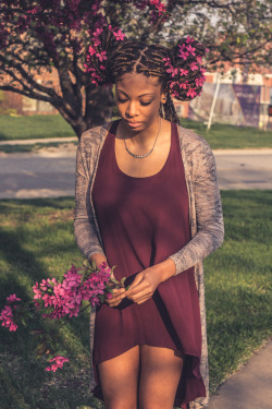 blackfashion:  Spring Blossoms by Karl-Shakur