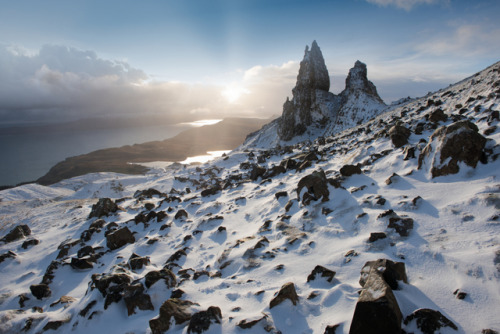 Sunrise at the old man of storr-Isle of Skye