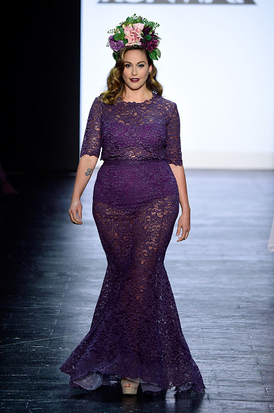 kittymcpherson:  kit-kat-sb:  yearofthedinosaursenvy:  Ashley Nell Tipton runway looks from Project Runway season 14 finale at New York Fashion Week  I LOVE ALL THE MODELS  That purple one is everything to me 
