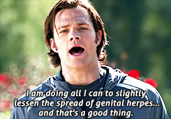 jaredandjensen:  Make Me Choose | wolfysammy asked: ↳ Castiel or Sam 