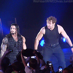 weheartwwedivas:  The Shield leaving after the show. WWE Live Tour - Newcastle, UK